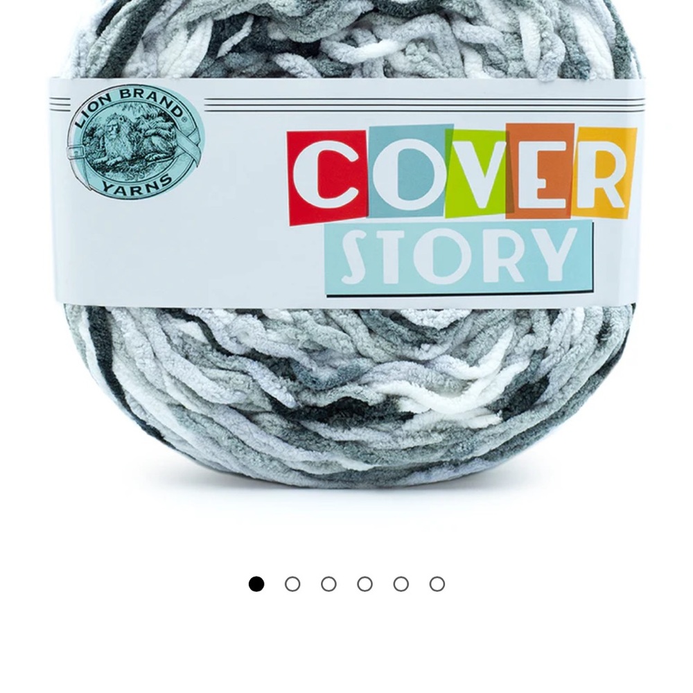 Lion Brand Cover Story Yarn Mercury